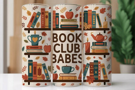 Book Club Babe Tumbler
