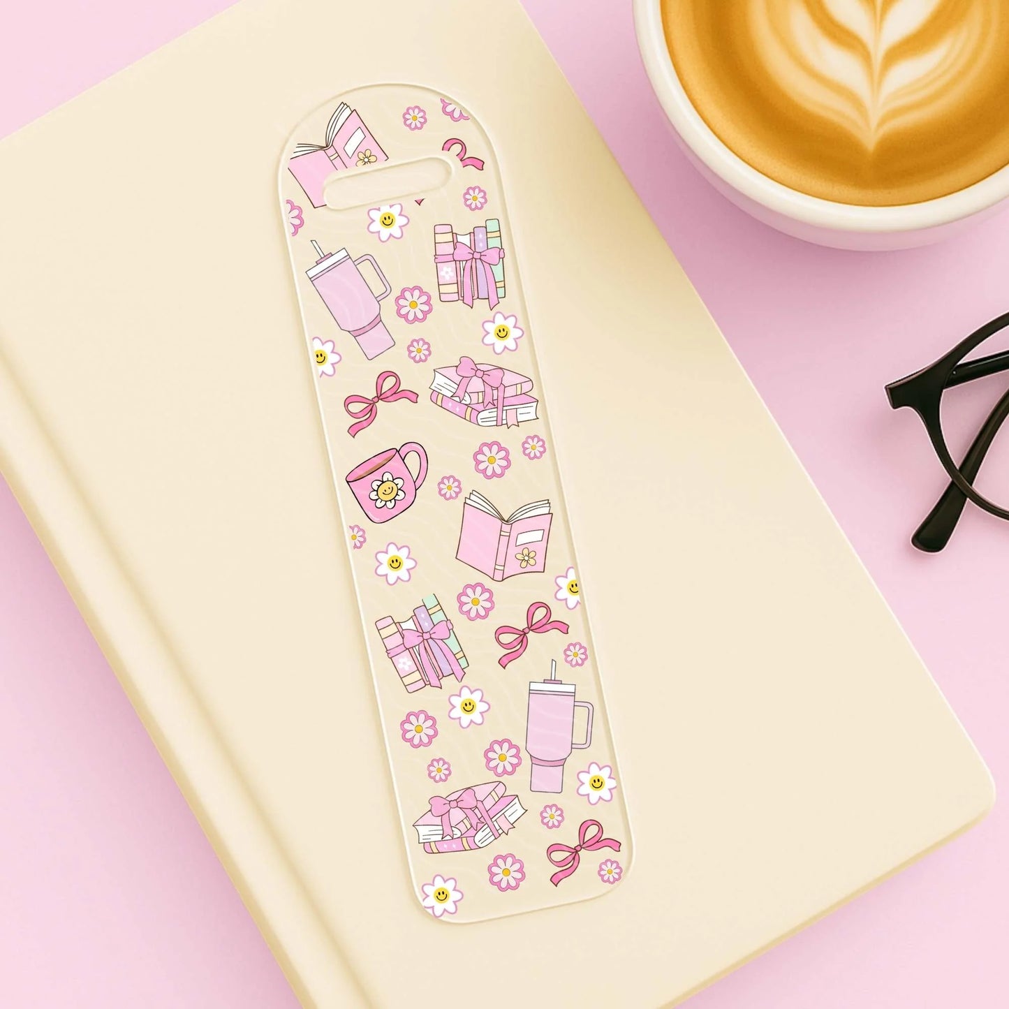Bookish Girlie Acrylic Bookmark