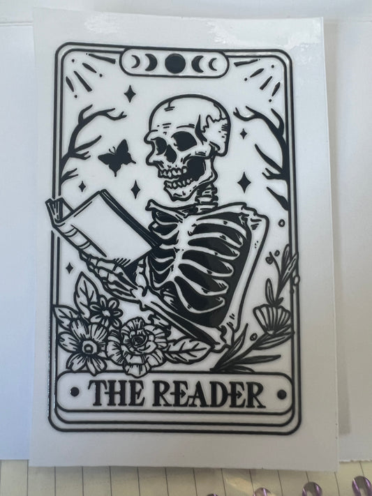 The reader UVDTF cup single sided
