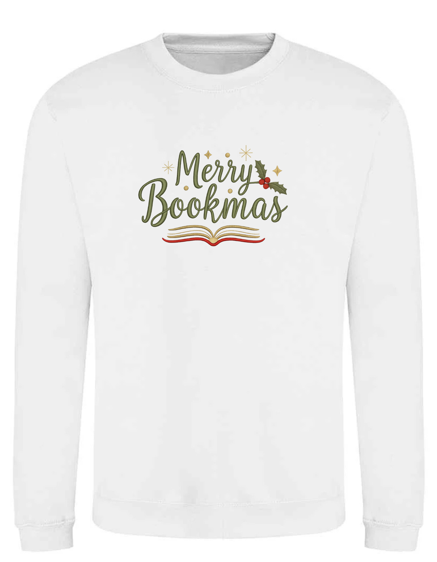 Merry Bookmas sweatshirt - Embroidery