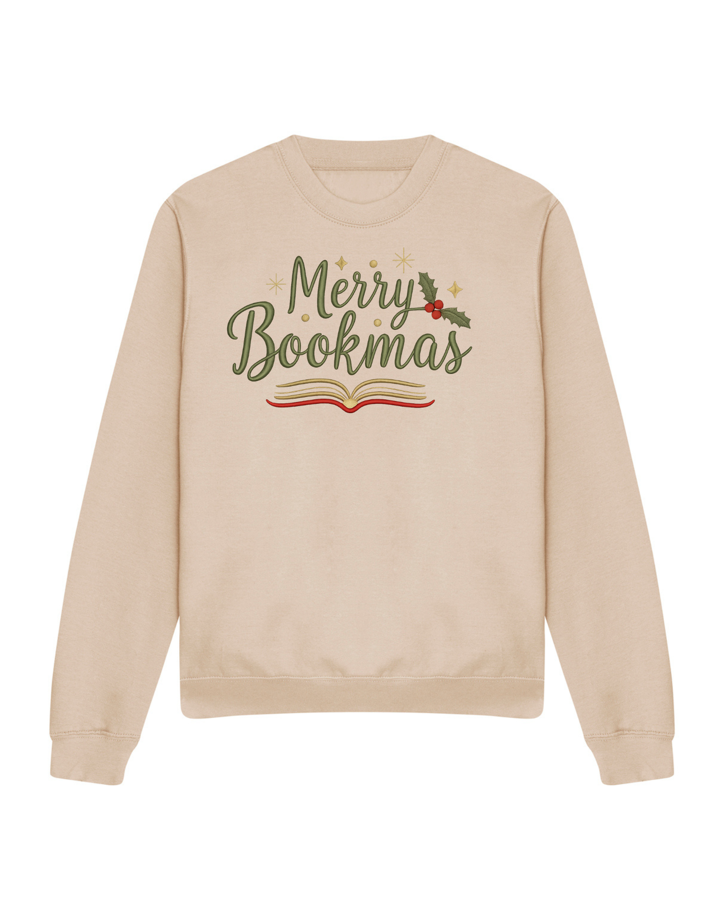 Merry Bookmas sweatshirt - Embroidery