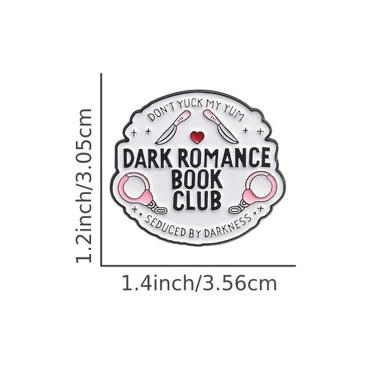 Dark Romance book club pin