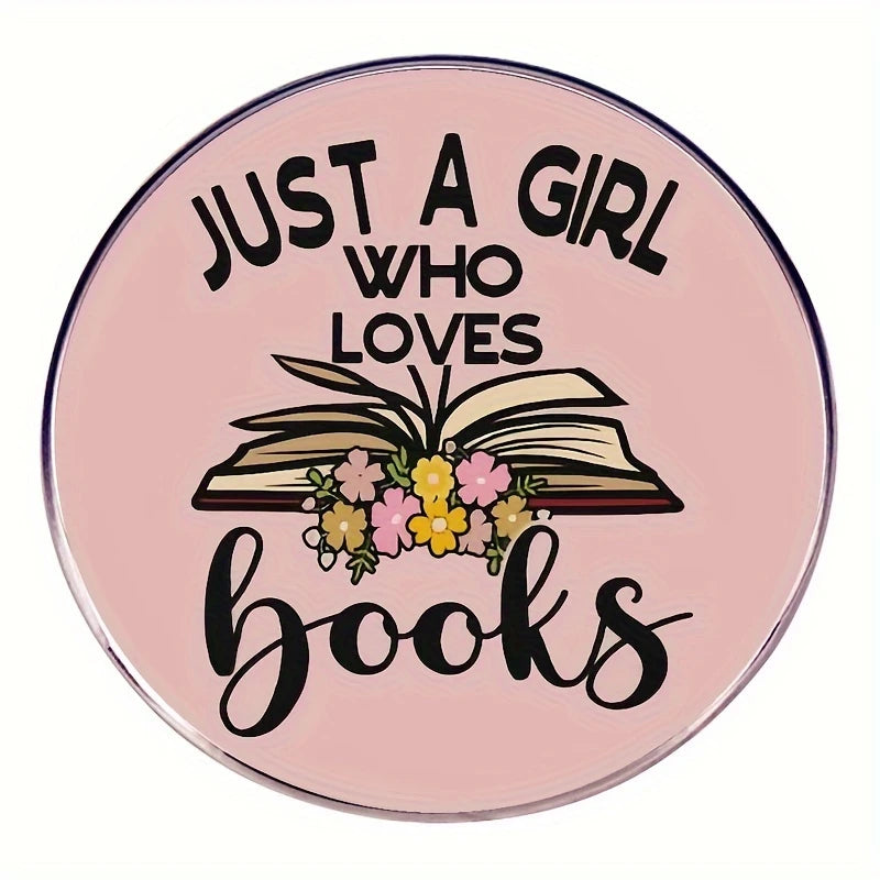 Just a girl pin