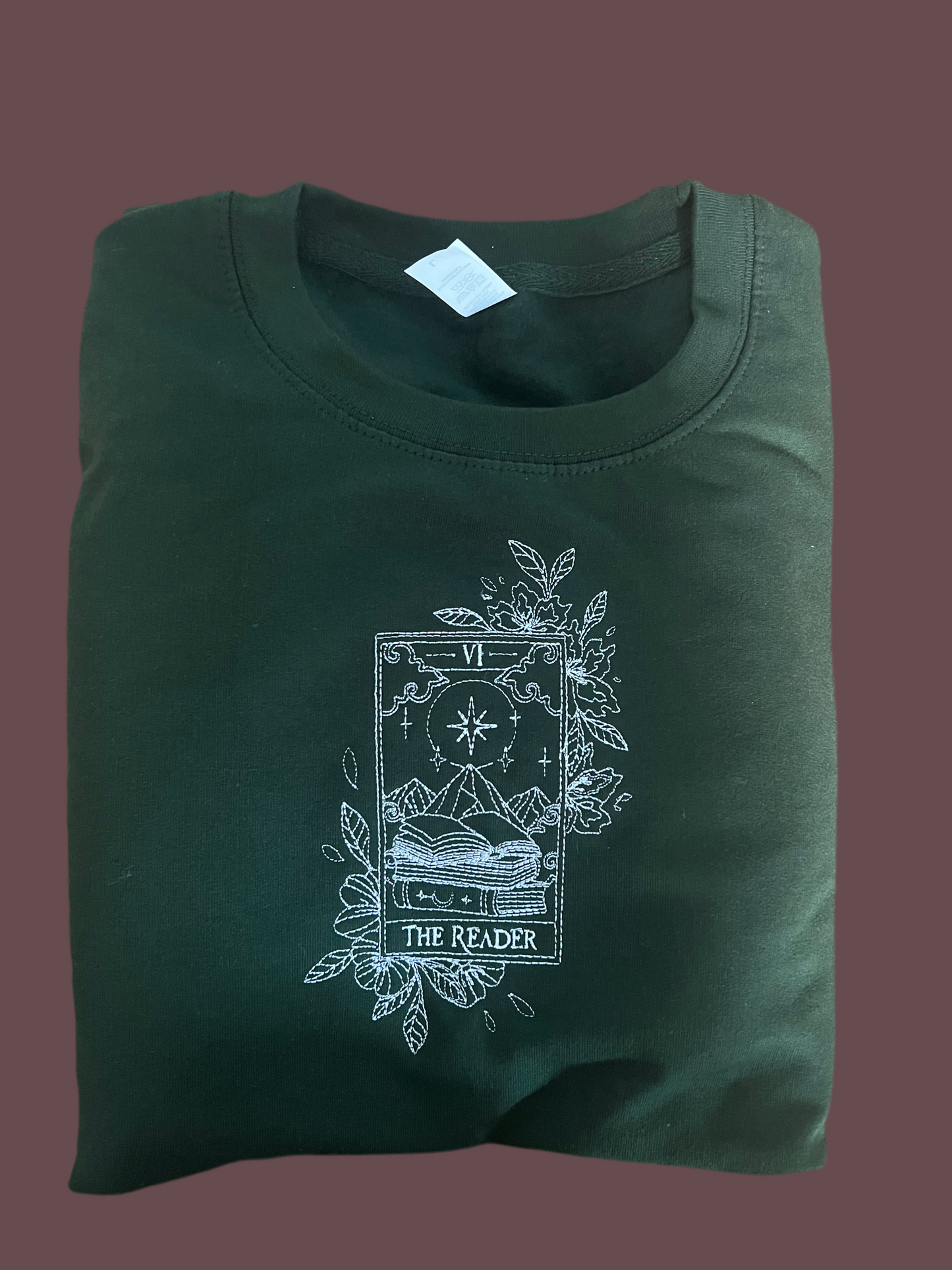 The reader sweatshirt