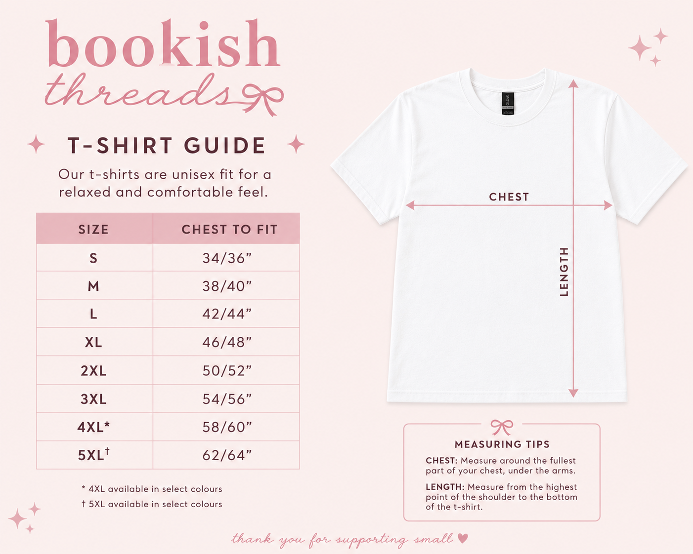 Books & Bows Embroidered T-Shirt
