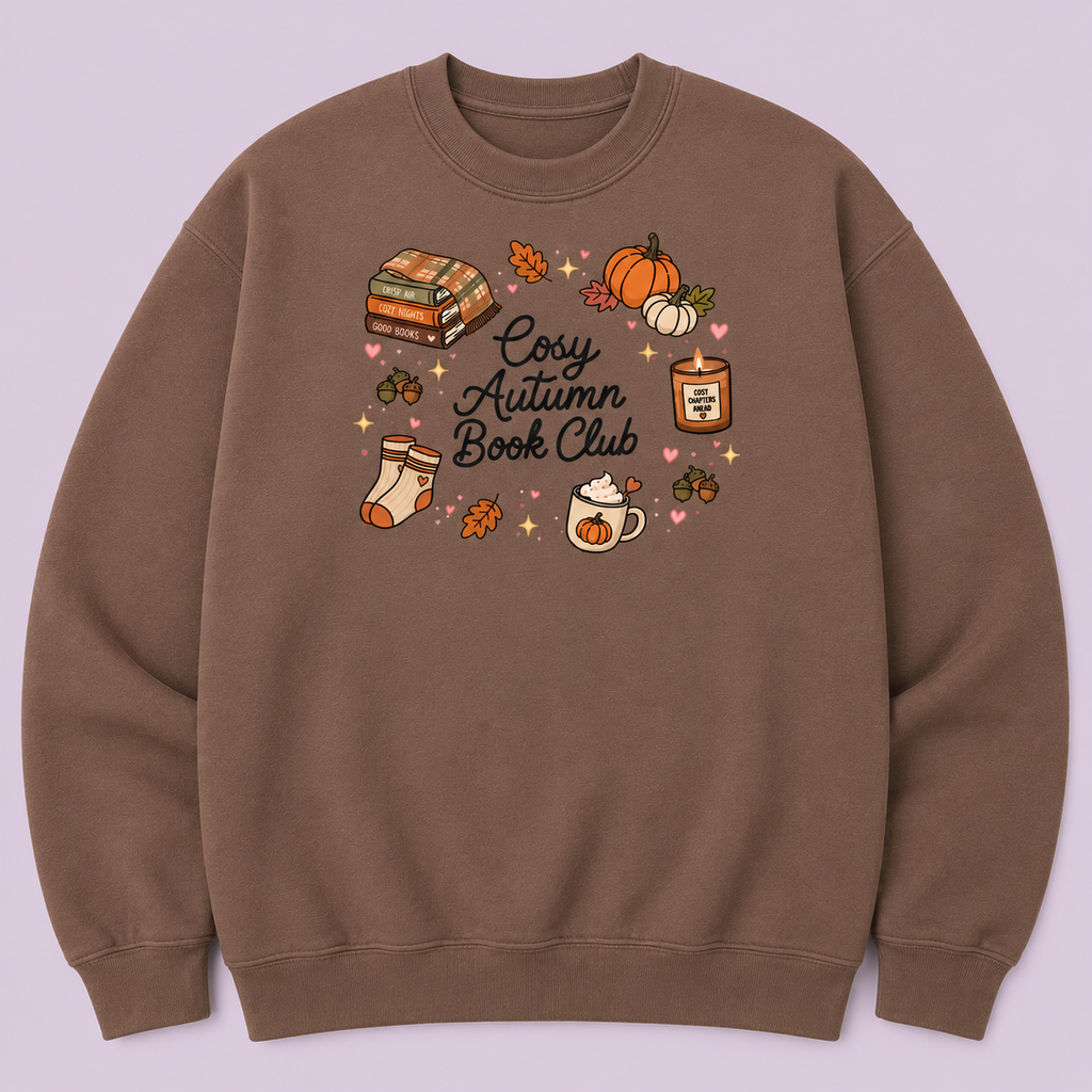 Cosy Autumn Book Club Sweatshirt