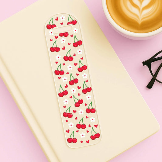 Cherries Acrylic Bookmark
