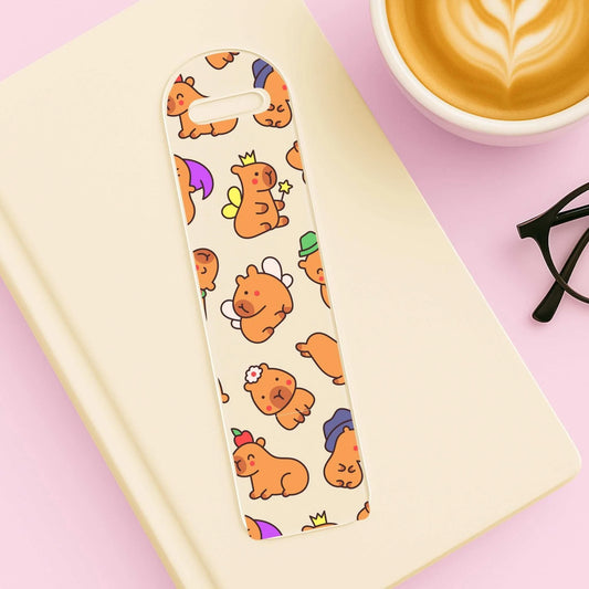 Capybara acrylic bookmark